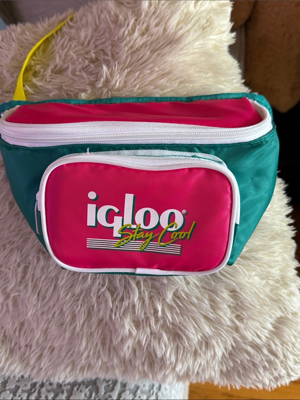 Igloo Pink & Teal Retro 'Stay Cool' Cooler Bag